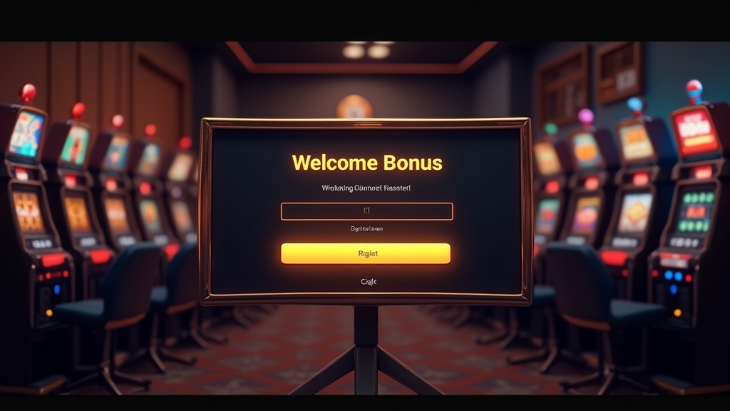 Novo jogador analisando oferta de boas-vindas com código promocional